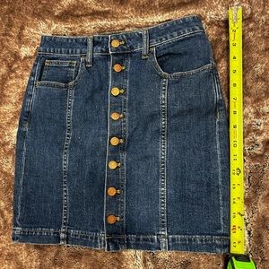 Madewell denim mini skirt♥️ size 26